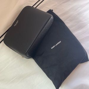 Saint Laurent Paris Exclusive Toiletries Bag / Makeup Bag